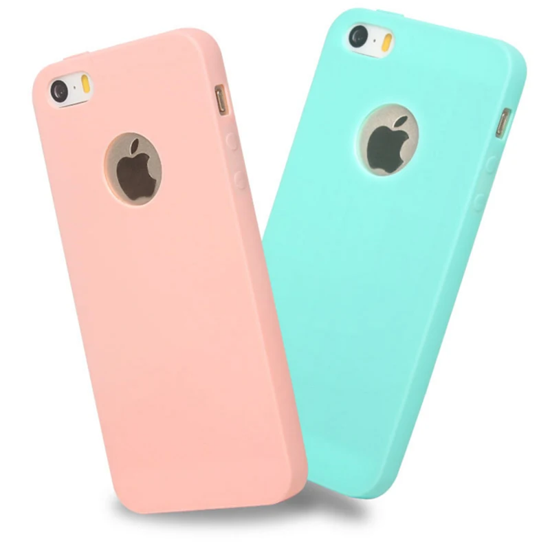 ITEUU 5S SE ультратонкий ТПУ Матовый Мягкий чехол для iPhone 5 5S SE чехол s силиконовый гелевый тонкий гибкий чехол-накладка