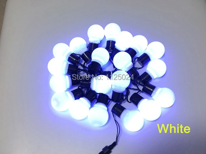 5 м 20 светодиодное Наружное освещение большой размер СВЕТОДИОДНАЯ Гирлянда AC220/110