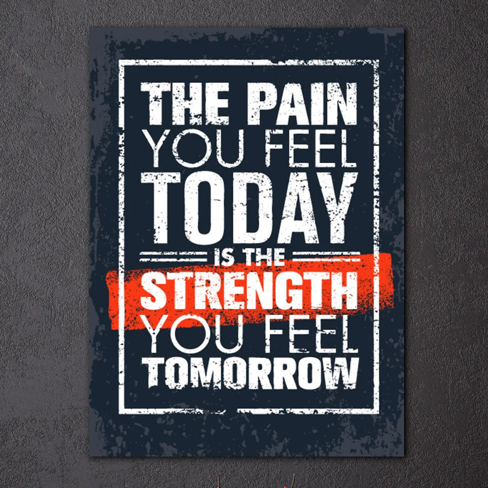 HD печать 1 шт. вдохновляющие цитаты Холст Картина Настенная Художественная