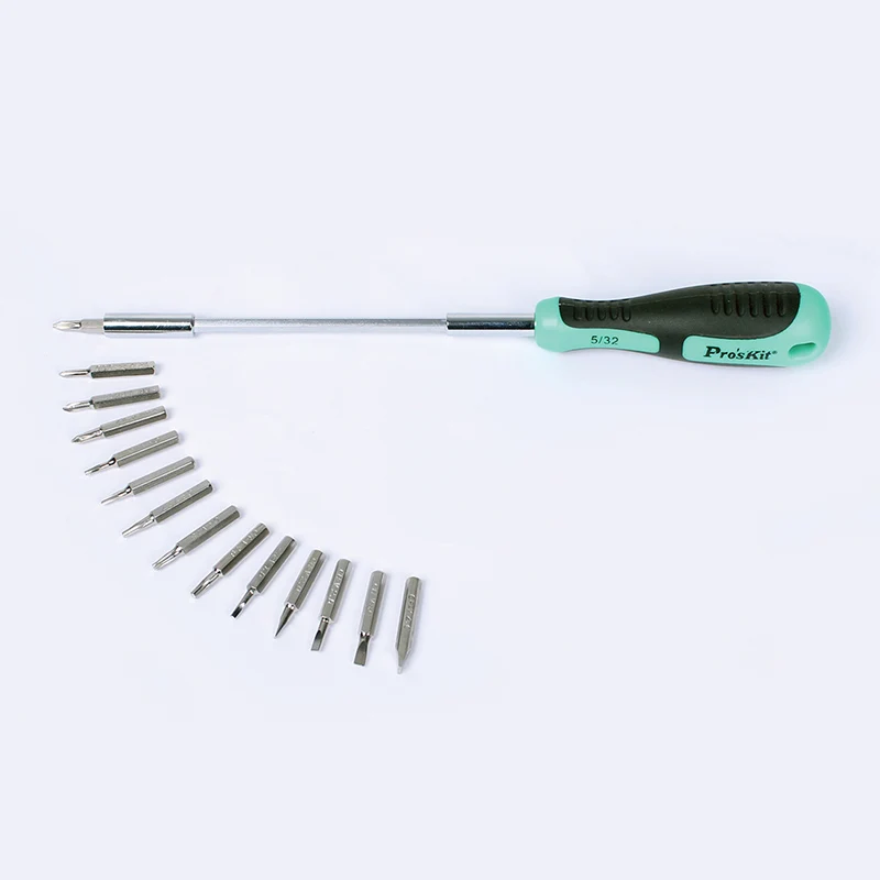 Pro'sKit SD-9804 15 в 1 прецизионных отверток отвертки ручные инструменты драйверов