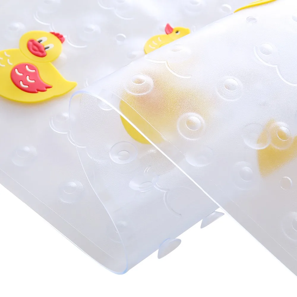Детский коврик для ванной с желтой уткой детей безопасный нескользящий детский