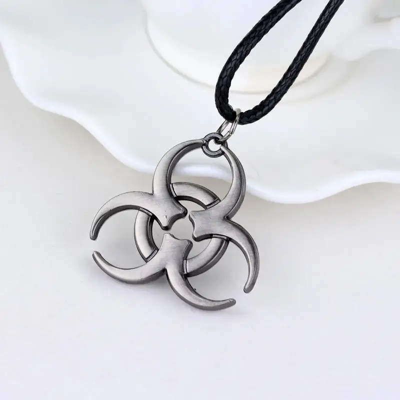 Hot Game Biohazard Resident Evil Necklace Fashion Rope Alloy Pendant And Necklaces Women Men Gift Jewelry | Украшения и