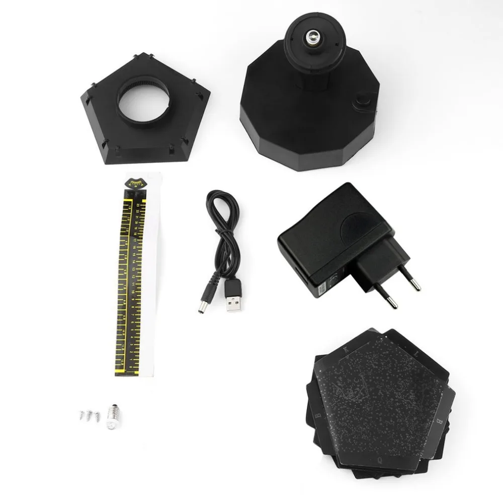 Вращающаяся Звездная проекционная лампа 5 го поколения романтический научный