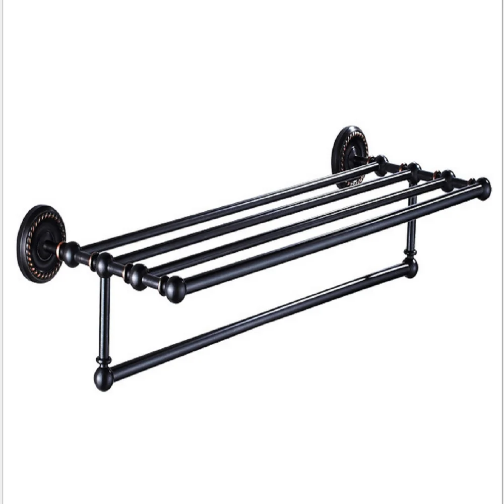 Античное черное масло бронзовая фурнитура для ванной комнаты Набор из твердой