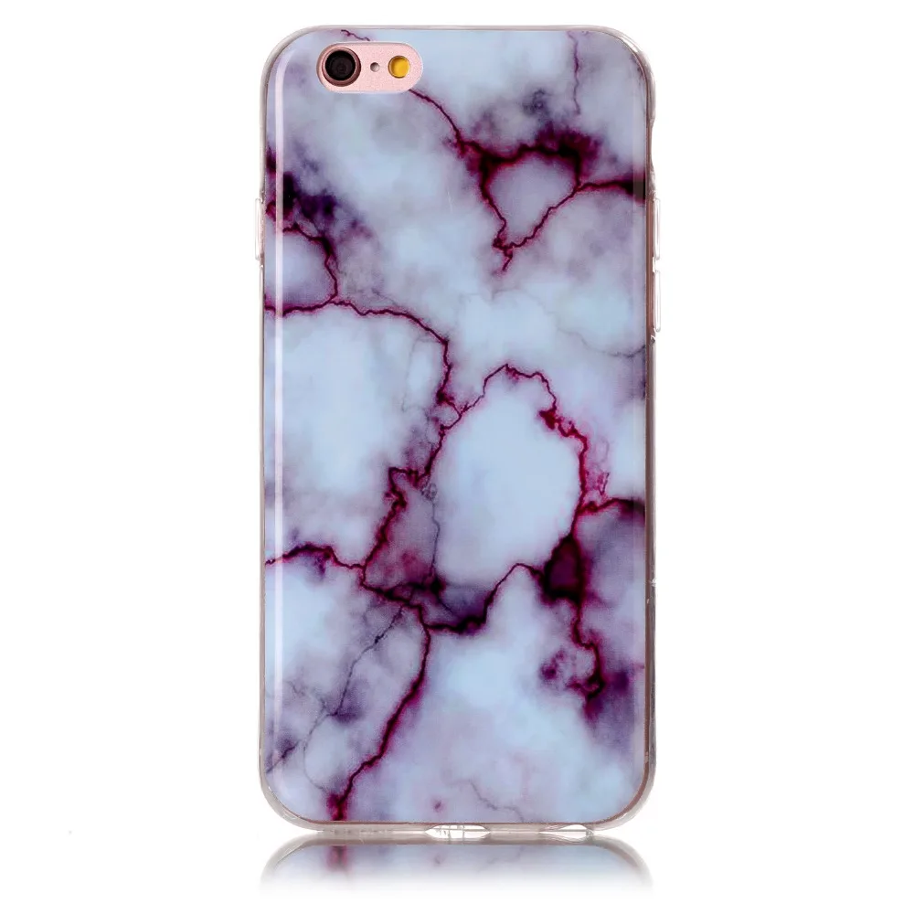 5S Мрамор Ультра Тонкий силиконовый чехол для IPhone 4 4S 5 5C 5SE 6 S 7 8 плюс X крышка IPod Touch