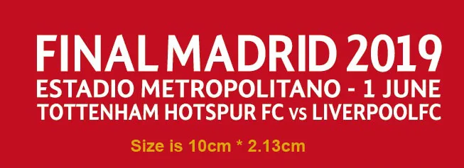 UCL Final матч деталь патч респект и Starball патч и 5 кубков чемпионов патч футбольная нашивка