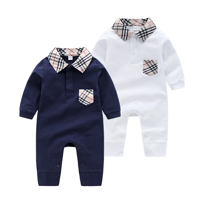 Newborn Baby Boy Jumpsuits Toddler Long Sleeve Rompers Boys Romper Climbing Clothes Infant High Quality Jumpsuit |