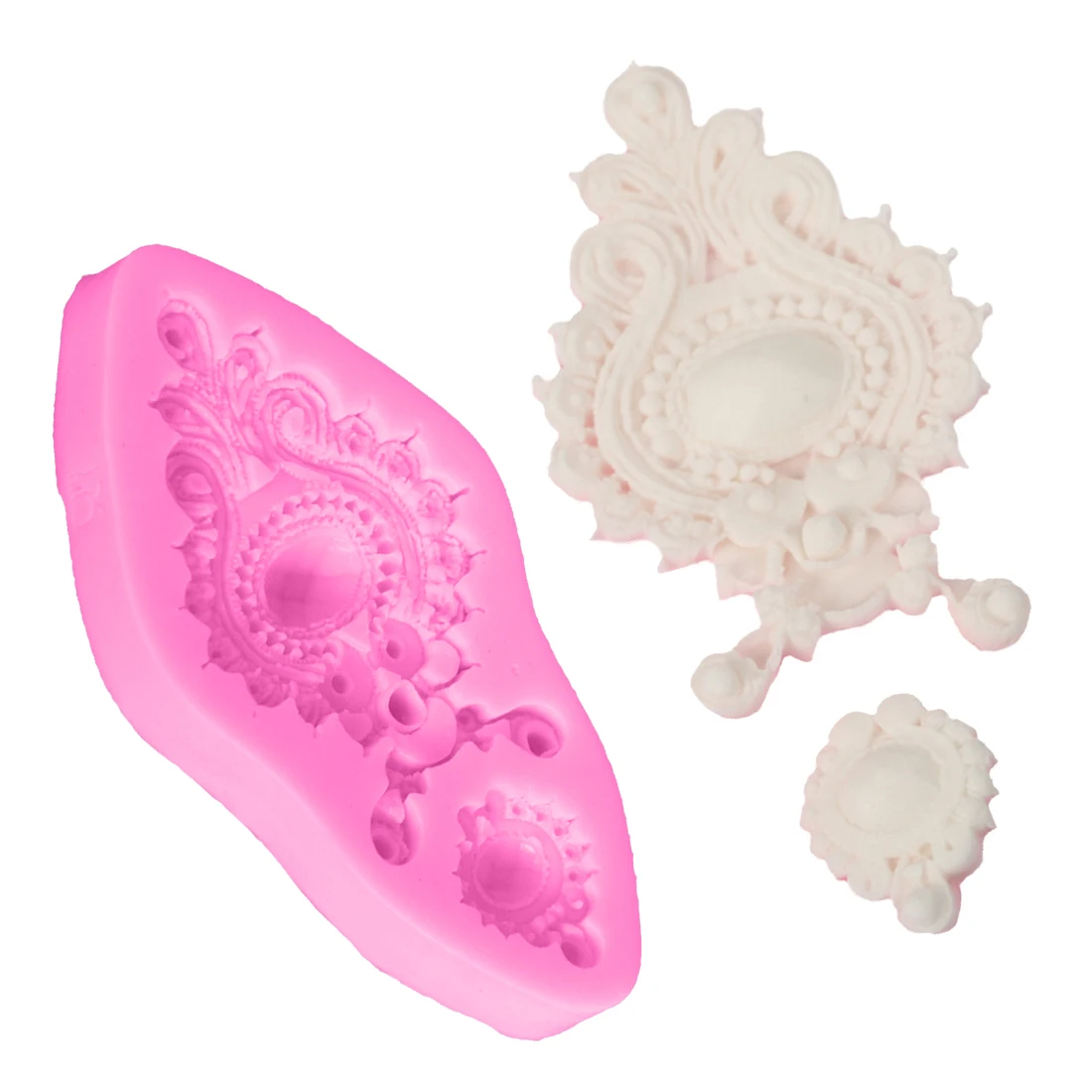 1 шт. Силиконовые Ювелирные изделия Алмазная форма для украшения торта