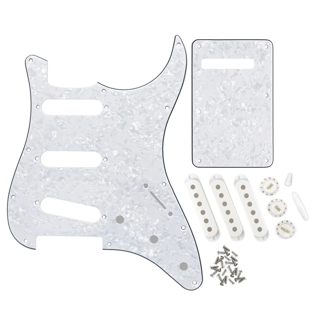 FLEOR стровая Задняя панель для гитары с 48/50/52 мм|back plate|st guitar pickguardguitar pickguard |