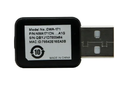 DWA 171 D & Link 2 4G + 5GHz производительность Двухдиапазонный AC600 беспроводной WIFI USB