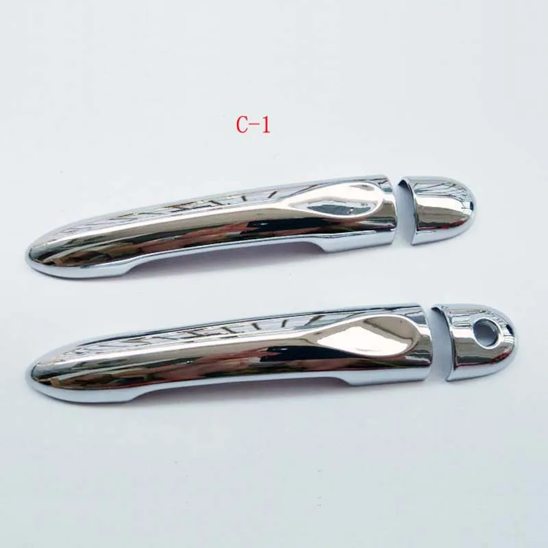 Для Renault Clio IV 4 Lutecia хромированная крышка ручки двери Abs автомобильные аксессуары цвет углеродного волокна