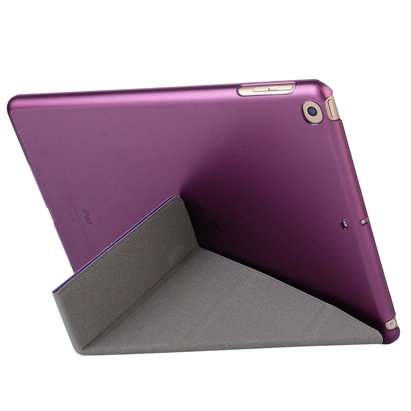 Чехол для iPad 9 7 дюйма 2017 / Air ультратонкий кожаный жесткий чехол ПК