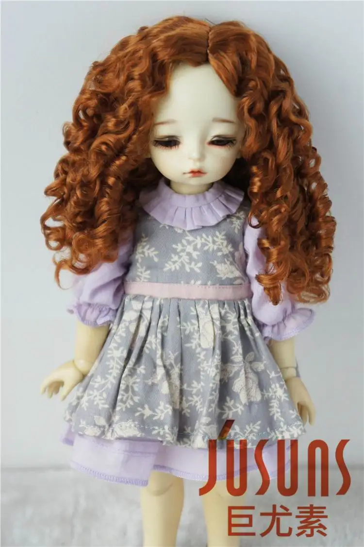 JD073 1/8 1/6 длинные кудрявые классические парики для шарнирных кукол Размер 5 6