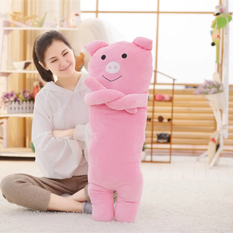 Kawaii аниме Кот Медведь свинья телефон большой мягкий мультфильм Животные Подушка