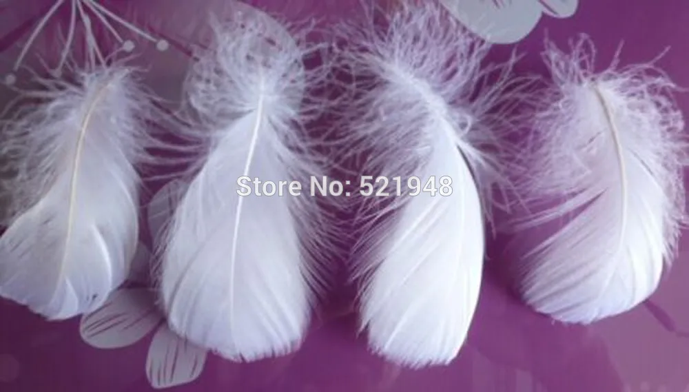 Дешево! Перо Гусиное для свадебной шляпы 8 13 см 100 шт.|goose feathers|plumage whitefeather feather |