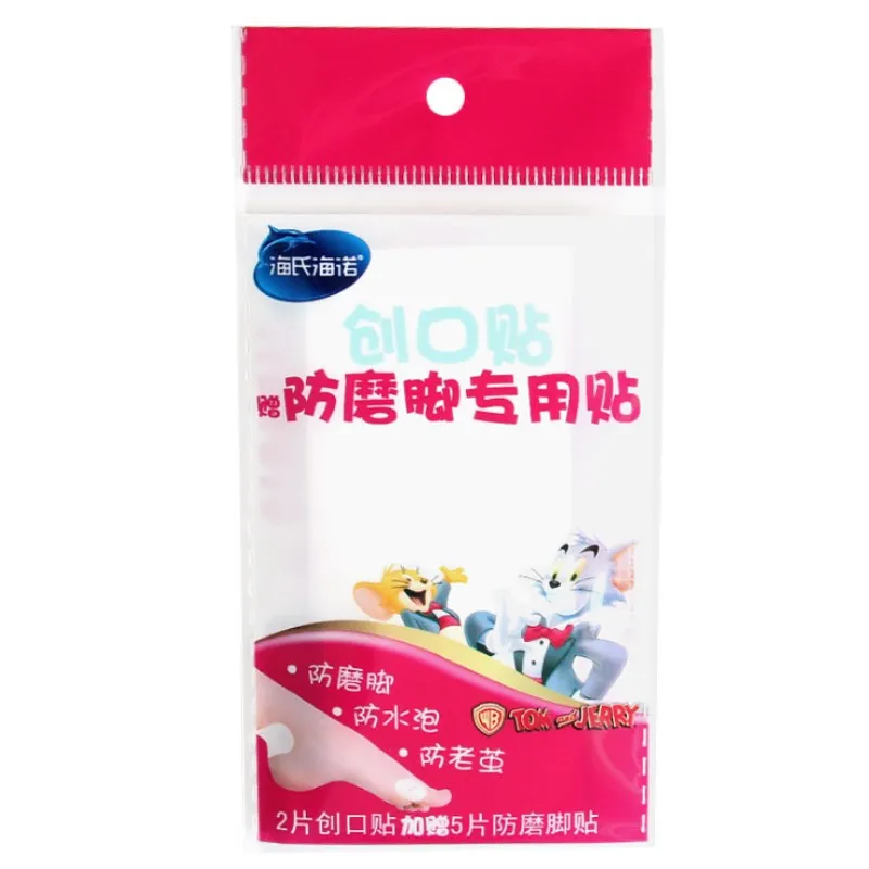 70 шт. дышащие водонепроницаемые Пластыри для ног гемостатический клей|Аварийные