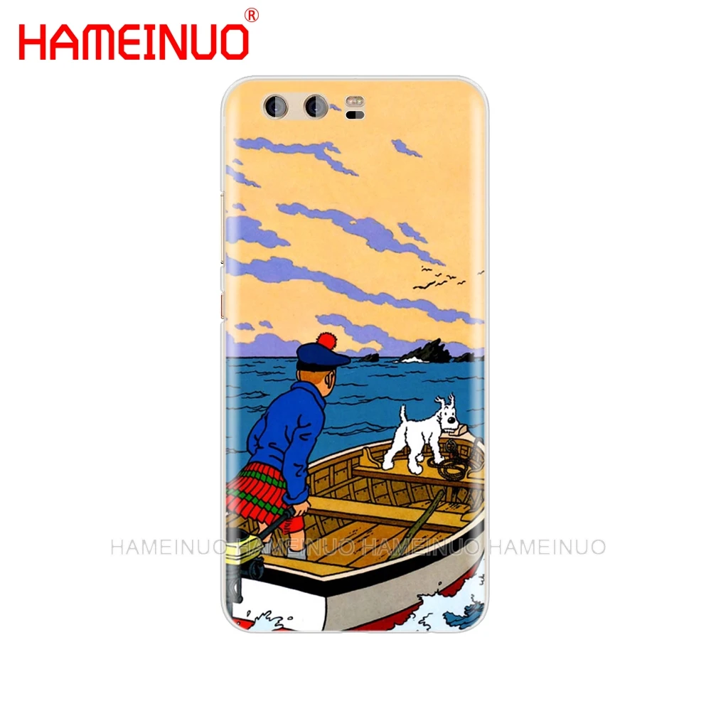 HAMEINUO Приключения Тинтина чехол для телефона huawei Ascend P7 P8 P9 P10 P20 lite plus pro G9 G8 G7