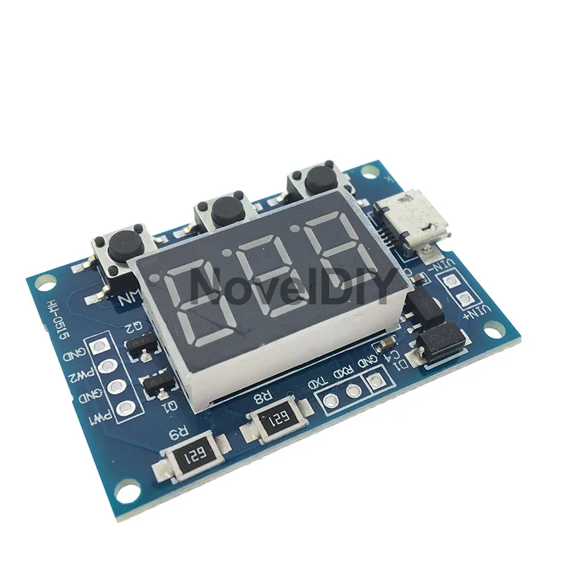 Микро USB DC 2CH Регулируемая Φ рабочий цикл импульсная частота модуль цифровой