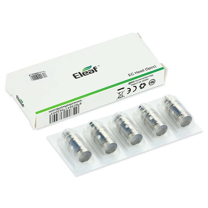 5 шт. Eleaf iJust 2 EC катушка для 2/Melo 3/Melo 3 Mini/Lemo бак 0.3ohm/0.5ohm eleaf i только головки
