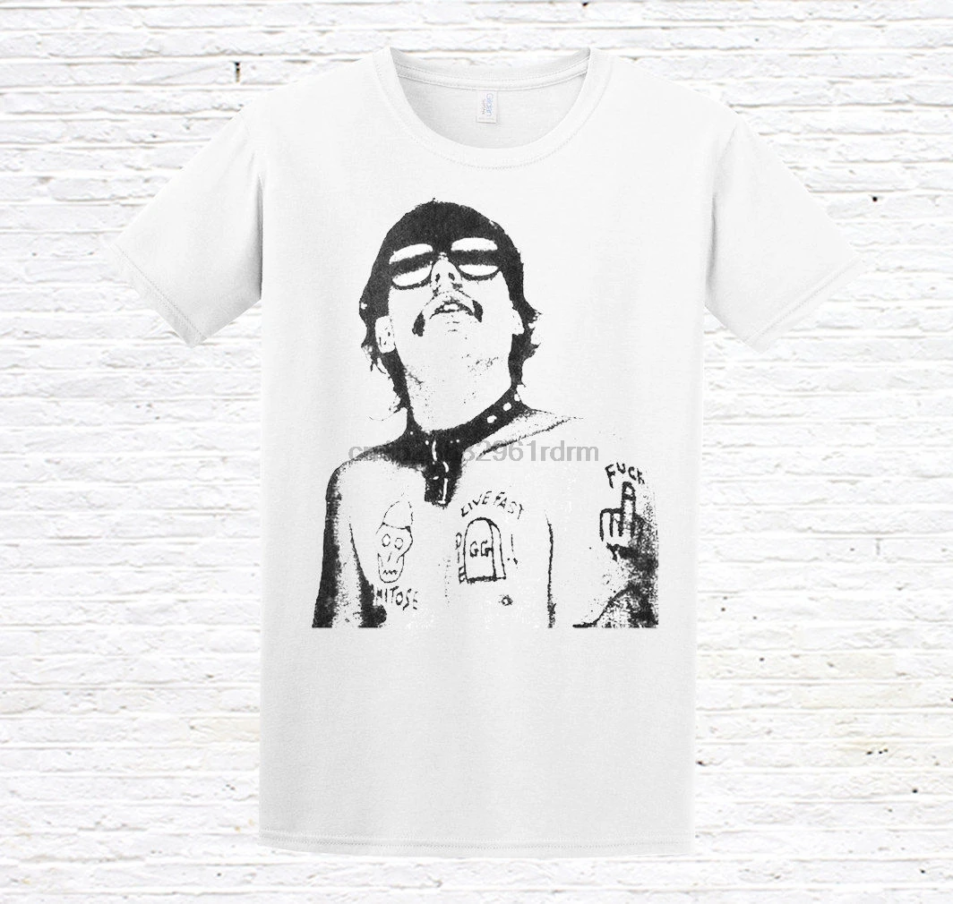 GG Allin футболка дешевая оптовая продажа tees100 % хлопок для мужская печать новейший