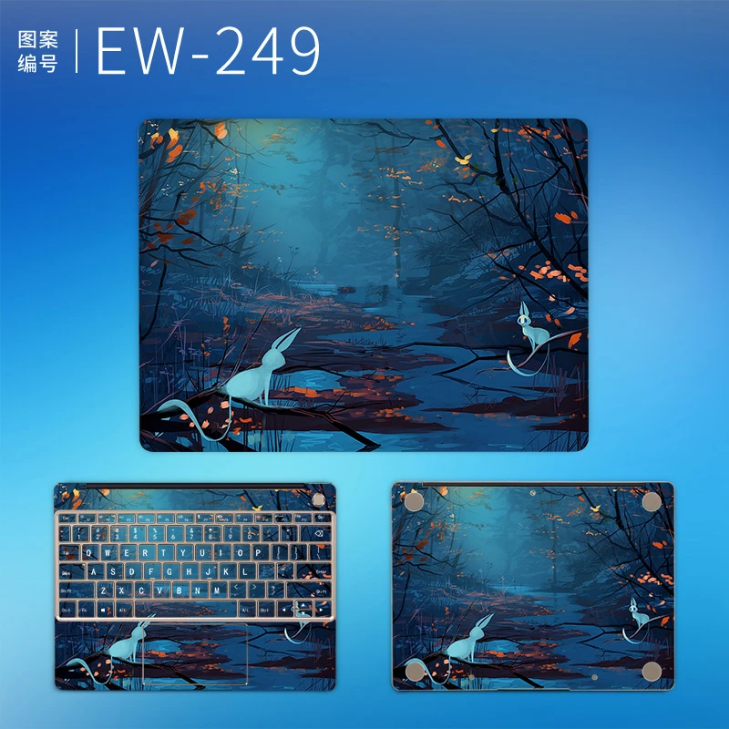 Наклейка для ноутбука для нового huawei MateBook X Pro, наклейка для ноутбука MateBook E 12X13,3 X Pro 13,9 D 14 15,6, чехол - Цвет: 12