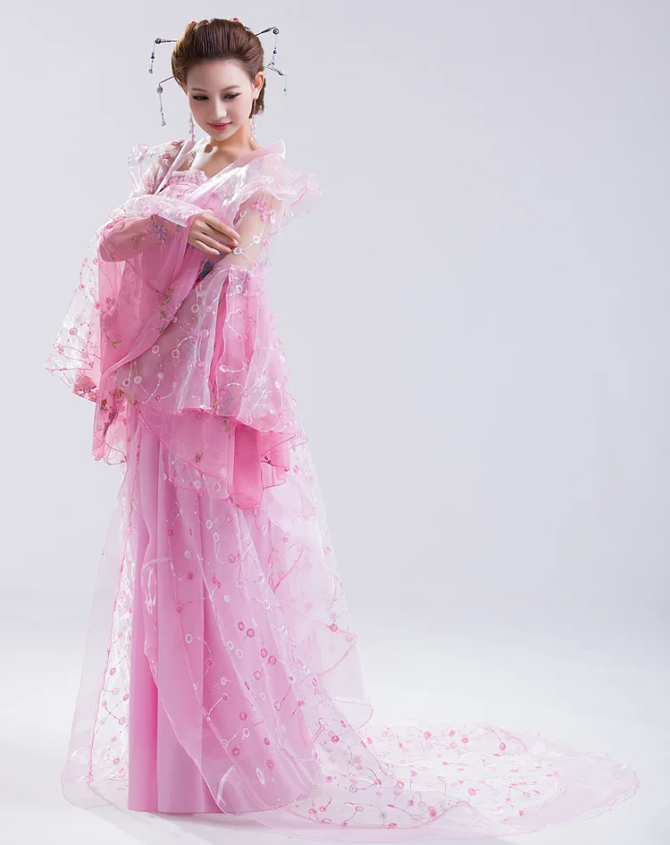 

Chinese Traditional Women Hanfu Dress Chinese Fairy Dresses Dance Costume Hanfu Clothing Tang Dynasty Ancient Costume