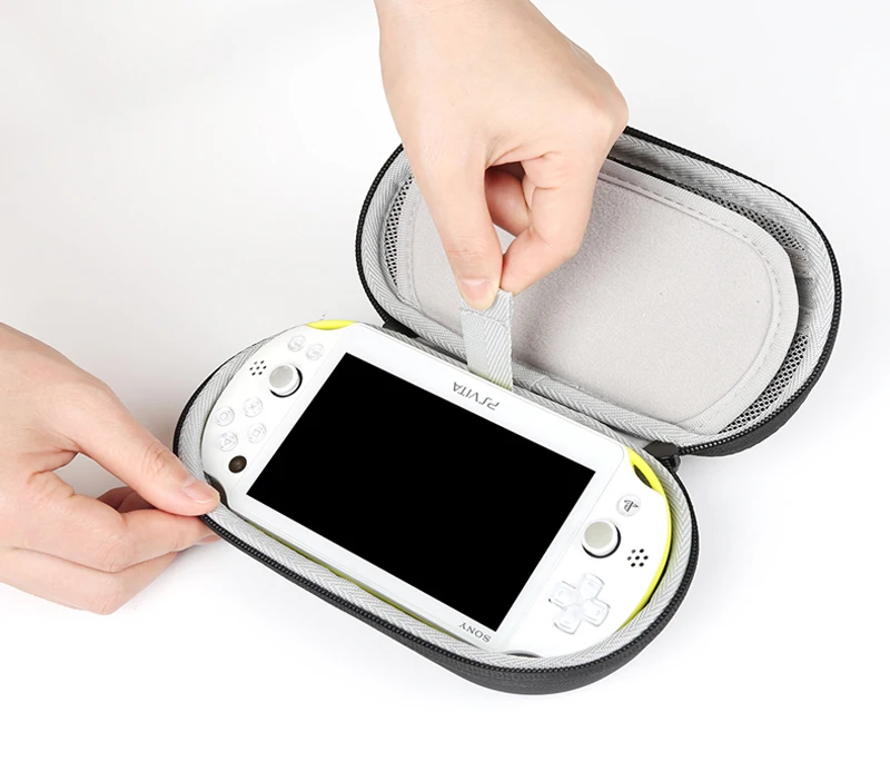 BUBM EVA портативная жесткая дорожная защитная сумка-чехол для PS Vita, psv игровая консоль и другие аксессуары с 10 игровыми держателями
