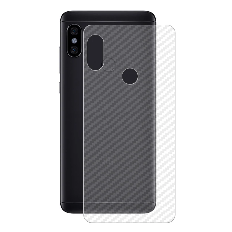 5 Упак. Защитная пленка для задней панели из углеродного волокна 3D Xiaomi Redmi Plus 5A Note