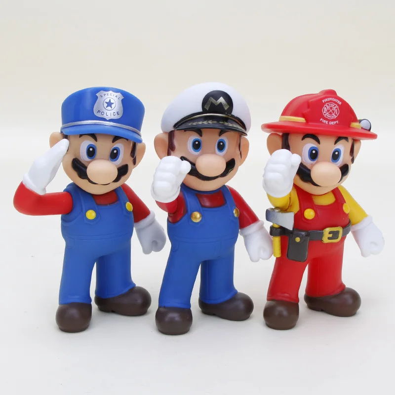 8 см Super Mario Bros Odyssey приведение бу Йоши Луиджи Персик ПВХ экшн-фигурки коллекционные игрушки куклы детские игрушки для мальчиков