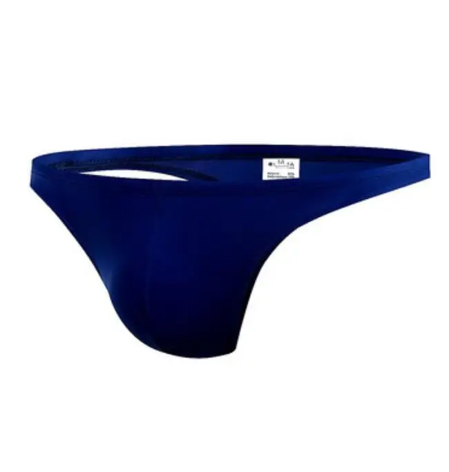 dark blue Низкая талия купальники мужские плавки пляжный шорты купальник стринги одежда для бассейна maillot de bain купальный костюм трусы бикини gay 12 - Color: dark blue