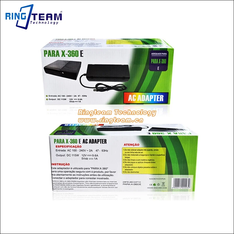 Адаптер переменного тока для XBOX 360 Elite Game. фотовспышки|adapter ac|adapter xbox 360adapter |
