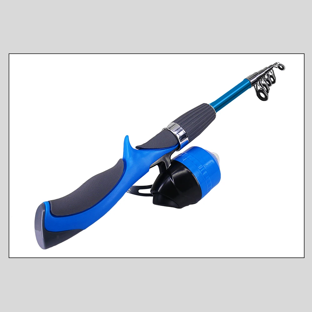 Рыболовная удочка Blusea с катушкой полный комплект телескопическая 1 3 м набор