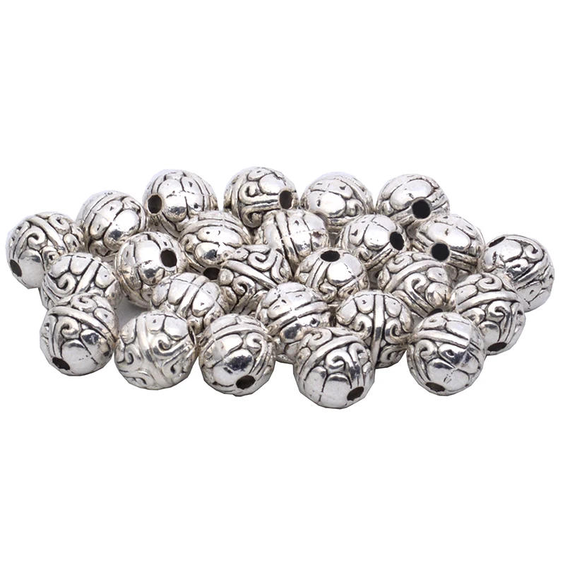 Бусины из металла для изготовления ожерелья и браслета 8 х7 мм 20 шт.|Бусины| |