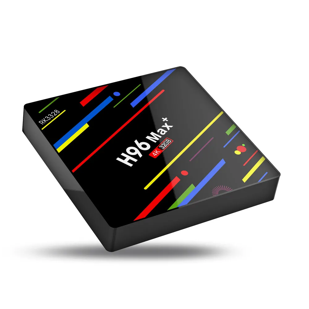 ТВ-приставка RK3328 H96 Max + Android 8 1 4 Гб ОЗУ 32 ПЗУ к H.265 HDR10 USB 3 0 двойной wifi HD