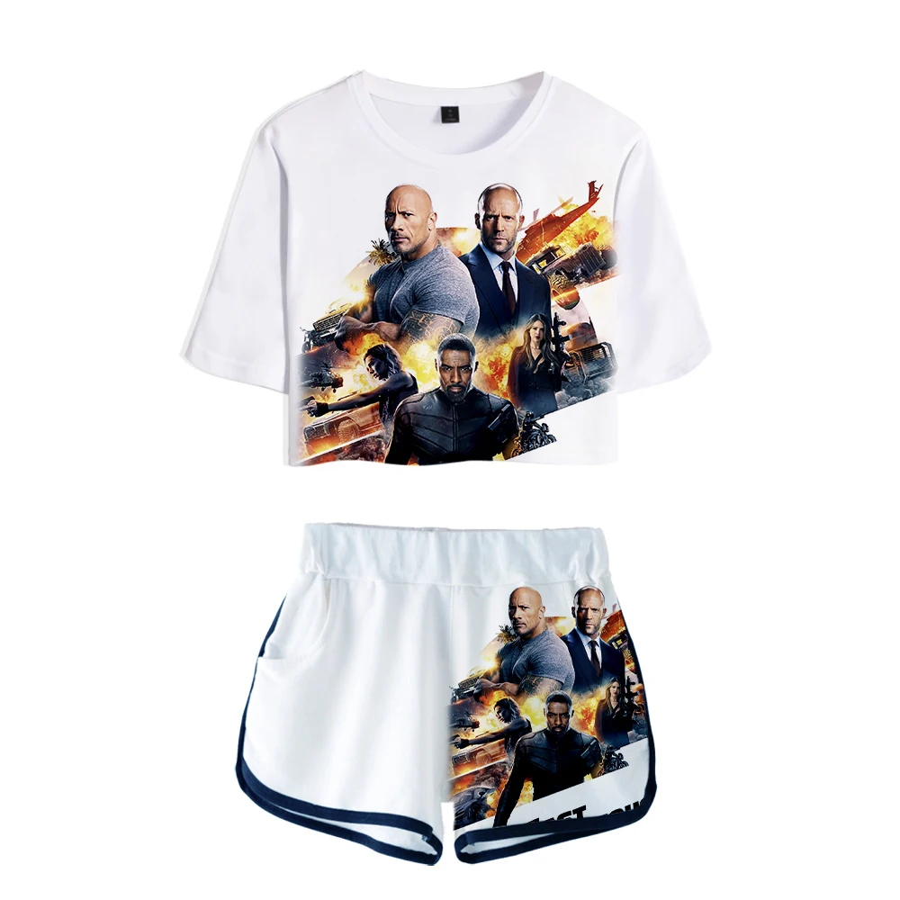 Форсаж подарки Хоббса и шоу Харадзюку Мода американский фильм действия 3D уличная