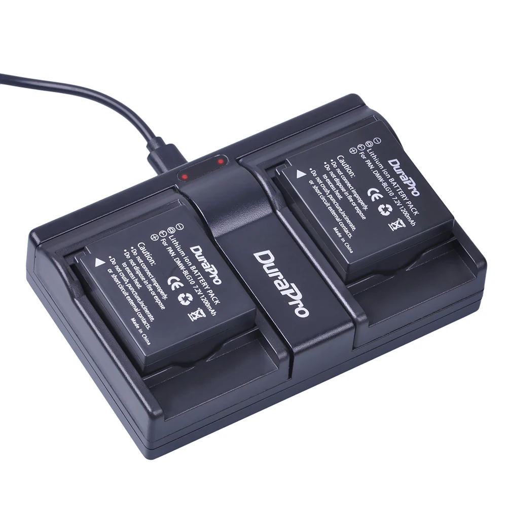 Комплект из 2 предметов DMW-BLG10 ДМВ BLE9 BLG10E BLG10PP Батарея+ двухканальный Зарядное устройство для цифрового фотоаппарата Panasonic BLG10E BLG10GK BLG10 DMC-GF6 DMC-GX7 GF6 GX7