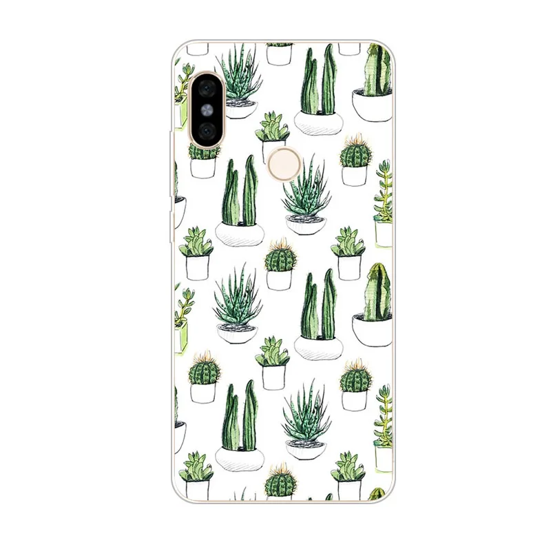 Чехол xiaomi mi max 3 Силиконовый Модный чехол с рисунком из мультфильма мягкая задняя
