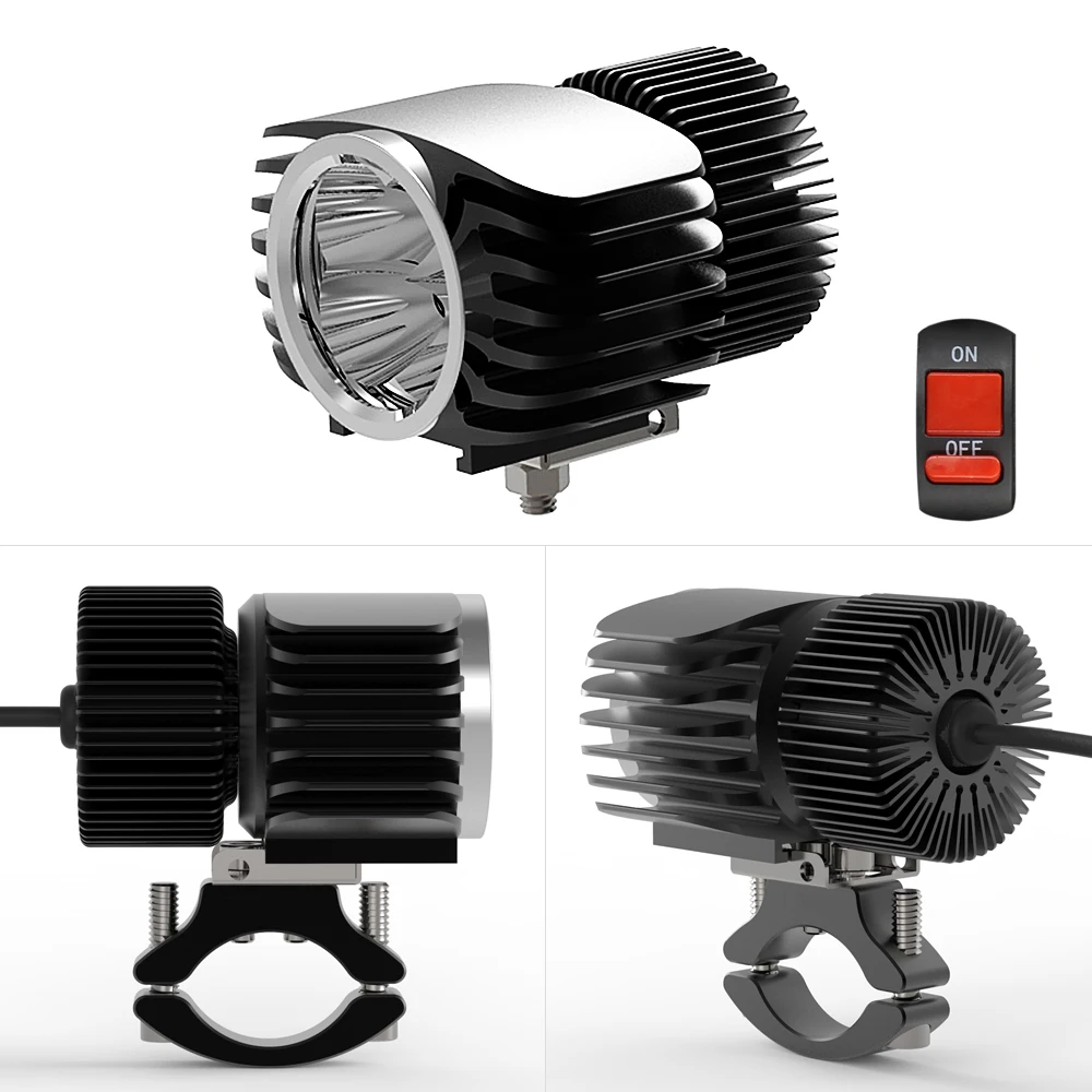 SAARMAT One 18 Вт 6 Светодиодная Автомобильная внешняя мотоциклетная фара 15 10 белая