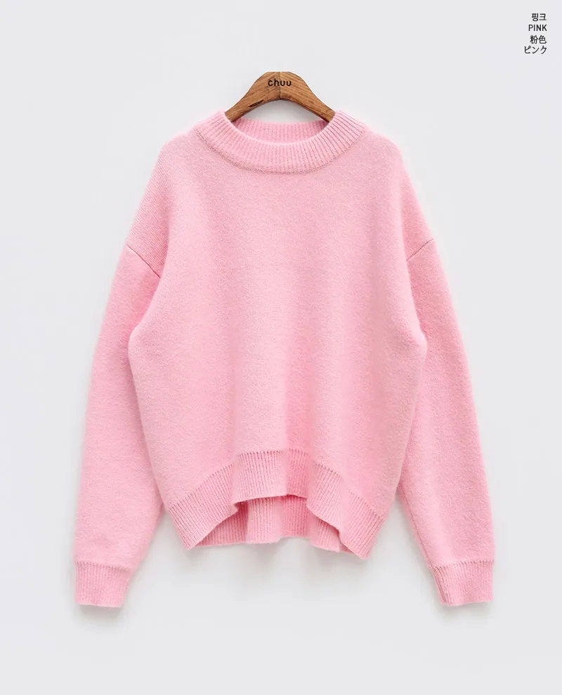 HAMALIEL Pinkycolor ленивый свободные для женщин джемпер Топы корректирующие Модные осень зима розовый норки кашемировый вязаный Пуловеры для
