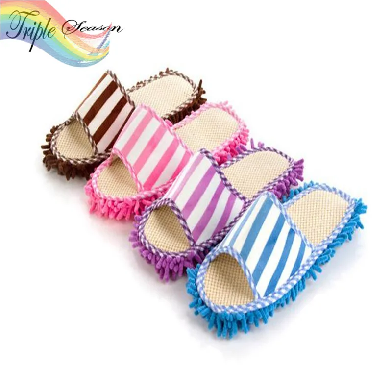 Распродажа 1 шт. Швабра из микрофибры ярких цветов тапочки Новинка комнатные