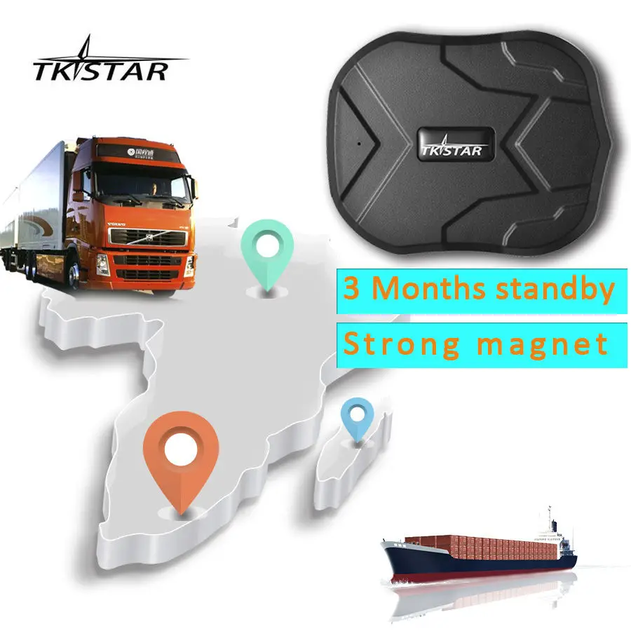 TK905 Автомобильный GPS Tracker 5000 мАч батареи в режиме ожидания 90 дней устройства слежения GSM локатор водонепроницаемый Магнит веб-приложение монитор