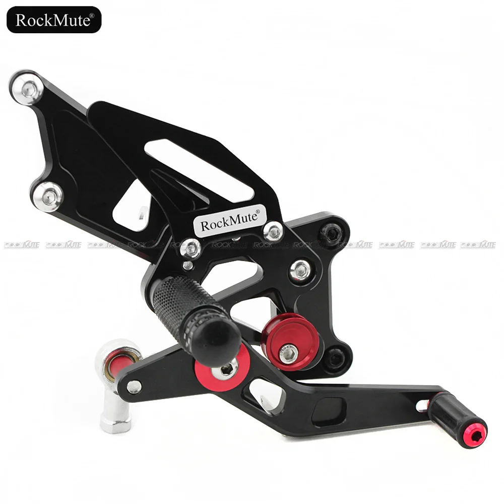 CNC алюминиевый мотоцикл Регулируемый Rearset задний Набор ножная педаль Подножка для KAWASAKI Ninja 250R 2008 2009 2010 2011 2012