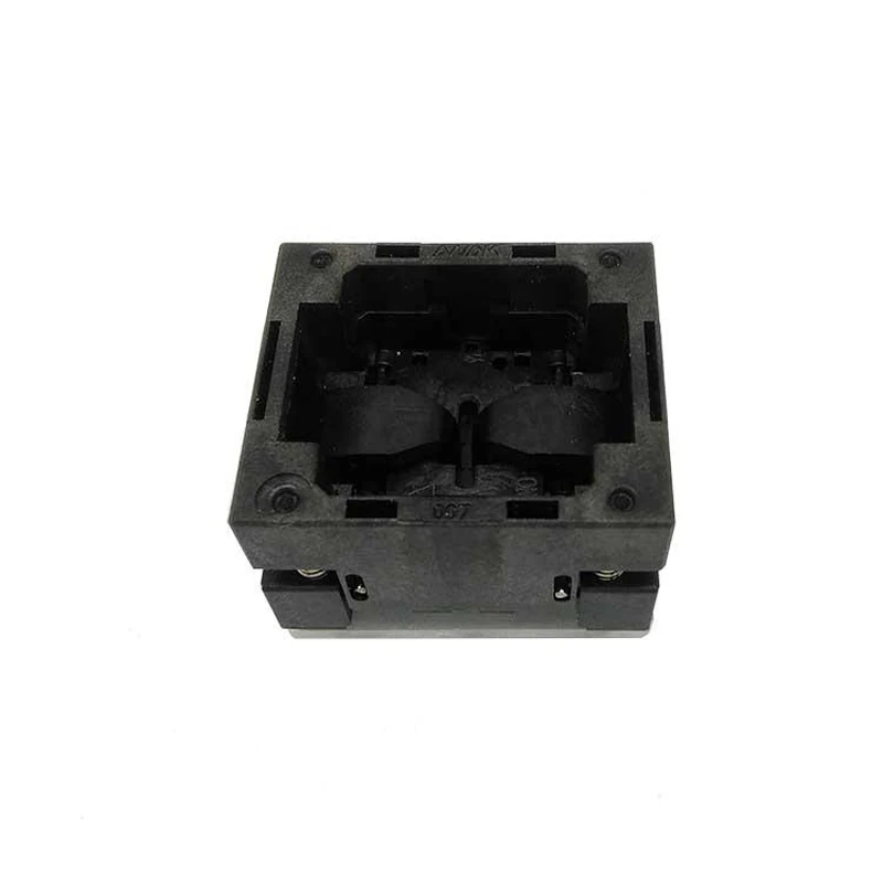 Тестовая розетка DFN8 QFN8 WSON8 с открытым верхом разъем Pogo Pin IC шаг 0 8 мм размер чипа 4 x3
