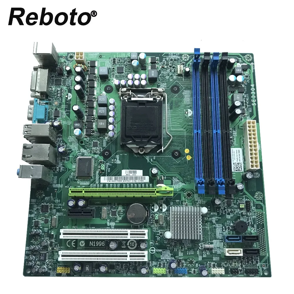 Для настольной материнской платы Dell T1500 материнская плата LGA1156 H57 CN-0XC7MM 0XC7MM XC7MM 100%