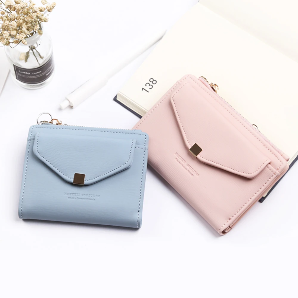3 размера новейший бренд женский кожаный кошелек маленький длинный на молнии с