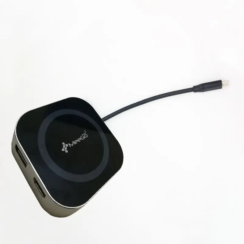 Meegopad V6 USB-C концентратор HDMI DP4K TF слот для карт USB3.0 RJ45 Поддержка всех моделей с типом C