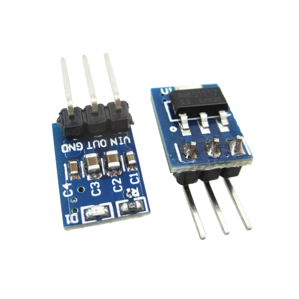 1 шт. AMS1117 3 В блок питания AMS1117-3.3 модуль AMS1117-3.3V | Электроника