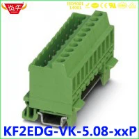 KF2EDGK-5.08-14P 2EDGK 5,08 мм 14PIN разъем печатной платы подключаемый винт через отверстие клеммные блоки MSTB 2,5/14-ST-5, 08-1757132