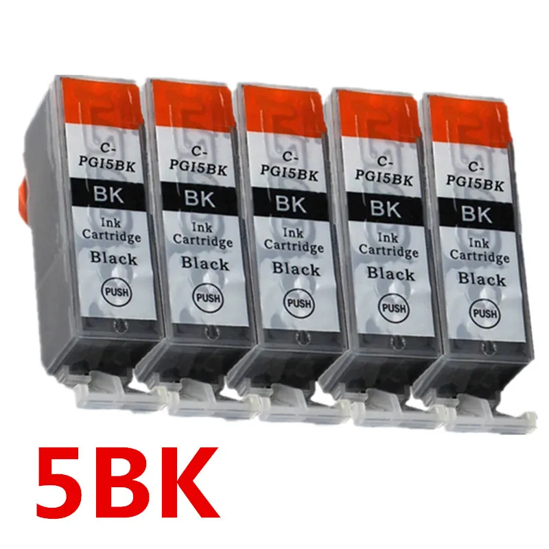 5BK Замена PGI-970PGBK PGI970 PGI-970 CLI-971 PGI 970 PGI-970XL чернильные картриджи для Canon Pixma MG7790 MG 7790 MG-7790 - Цвет: 5BK