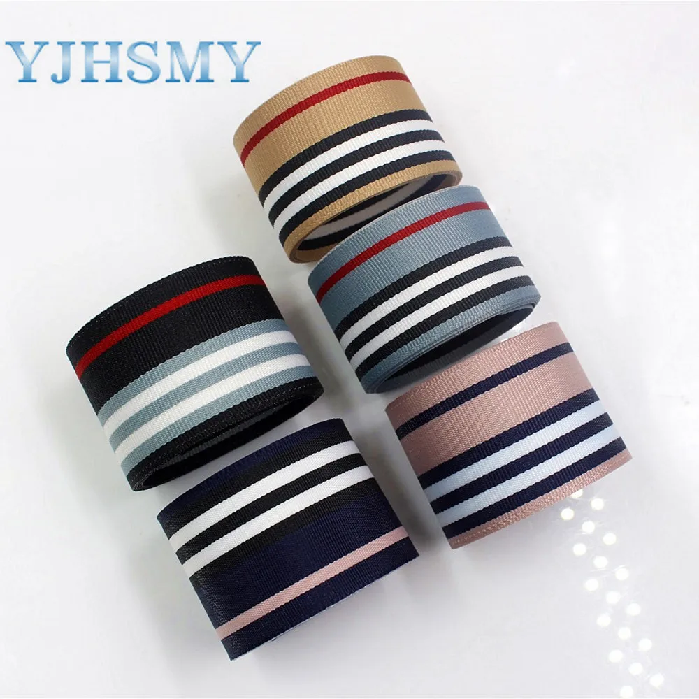 YJHSMY I 181109 187 38 мм 10 ярдов Двусторонняя полоса термопечать grosgrain Свадебные